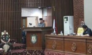 Nota Penjelasan Raperda RTRW Disampaikan di Paripurna DPRD Provinsi Bengkulu