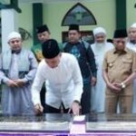 Wagubsu Bersama Bupati Asahan Resmikan Mesjid Istiqomah Al Musannif
