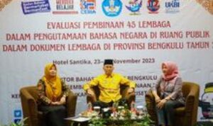 Sekda Provinsi Bengkulu Isnan Fajri Ingatkan Bahasa Pilar Utama Bangsa