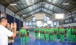 Pengprov TI Sumut Lepas Atlet Menuju PON, Ijeck dan Orang Tua Berikan Motivasi