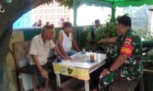 Tingkatkan Komsos Lebih Baik Warga Binaan, Babinsa Pelda Masrul Hutagalung Wilayah Binaan