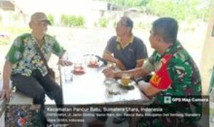 Untuk Mengetahui Kondisi Warga Binaan, Babinsa Koramil 0201-14/PB Laksanakan Komsos di Desa Binaan