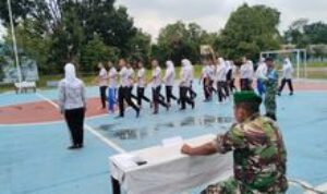 Koramil 0201-05/MB Gelar Lomba PBB untuk Peringati HUT TNI ke-79
