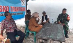 Posko Trantibum Medan Perjuangan: Serda Sabam Manurung Koordinasi Pengawasan di Area PON XXI 2024