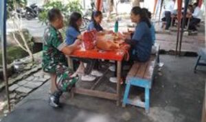 Melalui Komsos, Babinsa Berikan Motivasi Kepada Remaja Warga Binaan