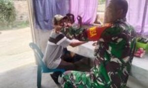 Babinsa Koramil 0201-09/MB Lakukan Komsos Pelihara Silaturahmi Bersama Warga Binaan