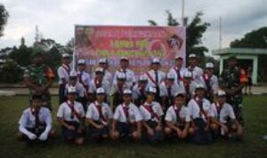 Kodim 0206/Dairi Gelar Lomba PBB Tingkat SLTP, SMPN 3 Sumbul Juara Umum