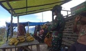 Kurangi Permasalahan Kemiskinan, Satgas Yonif 323 Buaya Putih Gelar Rosita