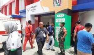 OMSOS DENGAN PETUGAS KEBERSIHAN BABINSA KORAMIL 0201-06/MS INGATKAN UNTUK SELALU MENJAGA KESEHATAN