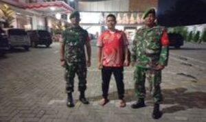 Babinsa Koramil 0201-05/MB, Berikan Pengamanan Atlet PON XXI Di Hotel Grand Central Medan