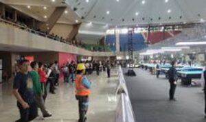 Babinsa Koramil 0201-05/MB Laksakan Apel Persiapan Pengamanan PON XXI Cabor Billiard