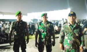 Babinsa Koramil 0201-05/MB Memantau Dan Amankan Konser Sheila On Seven