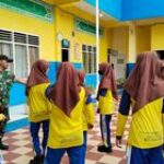 Personil Koramil 0201-14/DT Berikan Pelatihan PBB Bentuk Karakter