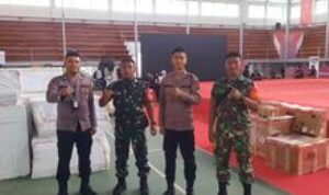 Pengamanan dan Persiapan Venue GOR Disporasu untuk PON XXI 2024: Kolaborasi TNI - POLRI Dan Instansi Terkait