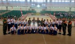 Dua Sekolah Dari Wilayah Koramil 0201-08/MA Ikut Serta Ajang Lomba PBB Piala Panglima TNI