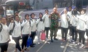 Tugas Pengamanan di Karibia Boutique Hotel: Babinsa Koramil 0201-02/MT Pastikan Kenyamanan Atlet PON XXI