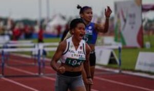 Jadi yang Tercepat di Lari Gawang 100 Meter PON XXI, Ternyata Atlet Kalsel Ini Punya Tujuan Mulia