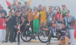 Harumkan Nama Sumut, Anak Tukang Bengkel Sepeda Raih Perunggu di Cabor Road Race Jarak Pendek