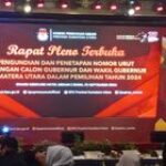 Bobbyy Afif Nasution-H.Surya Nomor 1, Edy Rahmayadi-Hasan Basri Sagala Nomor 2 di Pilgub Sumut