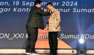 Pecahkan Rekor MURI, Pj Gubernur Agus Fatoni Minta Volunteer PON XXI Terus Jaga Nama Baik Sumut