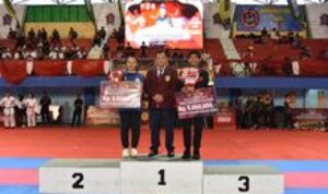 Dojo Hiu Sakti Kodiklatal Raih Prestasi Open Tournament Karate Piala Panglima TNI 2024