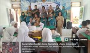 Tiga Pilar Kelurahan Teladan Timur Lakukan Penyuluhan Bahaya Kenakalan Remaja di SMP 4 Medan