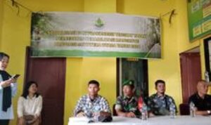 Babinsa Sertu Widadi Hadiri Sosialisasi Budidaya Mangrove
