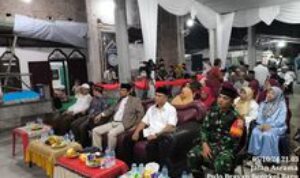 Babinsa Koramil 0201-02/MT Hadiri Peringatan Maulid Nabi Muhammad SAW 1446 H di Musholla Az Zulfa