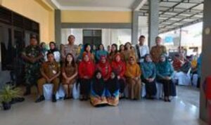 Batituud Koramil 0201-06/MS Hadiri Acara Penilaian PKK, KB-KES di Kelurahan Dwikora