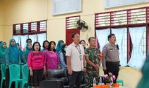 Babinsa 0201-07/MT Hadiri TIM Supervisi Penilaian Lomba PKK KB Kesehatan Kota Medan Tahun 2024