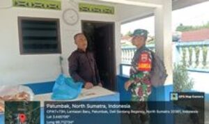 Babinsa Koramil 15/DT Gelar Komsos di Sekolah PAB Patumbak, Bahas Keamanan Lingkungan Sekolah