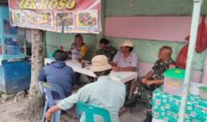 Tiga Babin Polonia, Komsos Bersama Wujudkan Kamtibmas Yang Kondusif