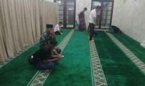 Subuh Berjamaah Ajang Silaturahmi Babinsa Koramil 0201-05/MB Di Wilayah Binaan