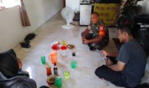 Babinsa Koramil 0201-09/MB Jalin Silaturahmi Erat dengan Warga Bagan Deli