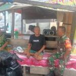 Babinsa Koramil 0201/PB Laksanakan Komsos di Warung Kopi Ibu Wati, Namo Rambe