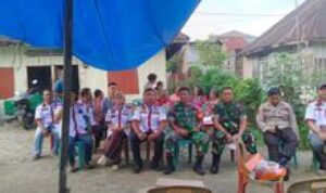 Babinsa Koramil 0201-02/MT Hadiri Acara LPM di Sidorame Timur