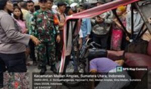 Babinsa Koramil 0201-08/MA Bersama Personil Polsek Patumbak Amankan Lokasi Korban Pembunuhan