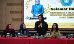 Kegembiraan Selimuti Acara Pertemuan & Silaturahmi TP PKK Kota Medan