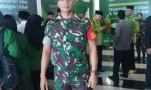 Babinsa Koramil 0201-05/MB Monitor Acara Dies Natalis ke-72 Universitas Sumatera Utara