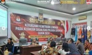 KPU Kota Medan Gelar Rapat Persiapan Sosialisasi Pilkada Serentak 2024 di Kecamatan dan Kelurahan