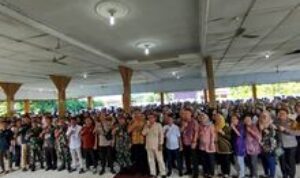 Danramil 0201-08/MA Hadiri Pelantikan KPPS Kecamatan Medan Amplas, Wujud Sinergitas TNI-Polri dalam Pilkada 2024