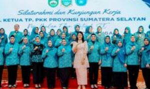 Kahiyang Ayu Dampingi Pj Ketua TP PKK Sumut & Pj Gubsu Terima Kunker TP PKK Sumsel