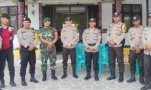 Babinsa dan Bhabinkamtibmas Sidikalang Perketat Pengamanan Kotak Suara Jelang Rapat Pleno Rekapitulasi Pemilu 2024