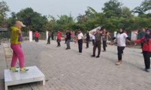 Danramil Kompak Bersama Muspika Gelar Senam Sehat, Jalin Silaturahmi dan Tingkatkan Kesehatan Warga