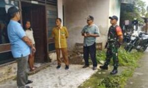 Babinsa Bersama Aparatur Kelurahan Sitirejo III Rutin Pantau Wilayah Binaan