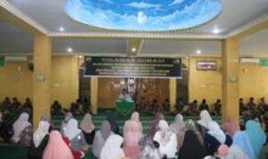 Untuk Meningkatkan Keimanan, Ketaqwaan Kodim 0309/Solok Gelar Siraman Rohani dan Doa Bersama