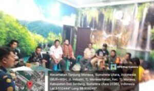 Babinsa Koramil 0201-16/Tanjung Morawa Hadiri Rapat Penurunan APK Pilkada