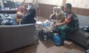 Babinsa Kelurahan Pahlawan Bersama Lurah Bahas Strategi Keamanan Jelang Pilkada