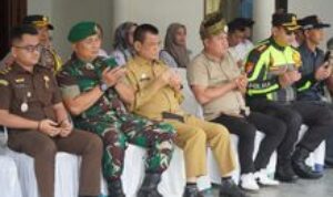 Pemkab dan Polres Langkat Lepas Pendistribusian Logistik Pilkada Sumut dan Langkat 2024