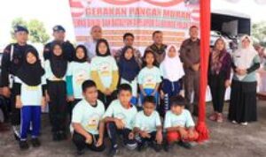 Gerakan Pangan Murah Pemko Binjai dan Batalyon-A Pelopor Sat Brimob Polda Sumut